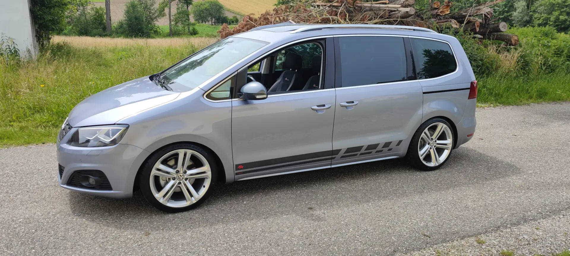 SEAT Alhambra Alhambra FR 2,0 TDI CR 4WD FR Blau - 2