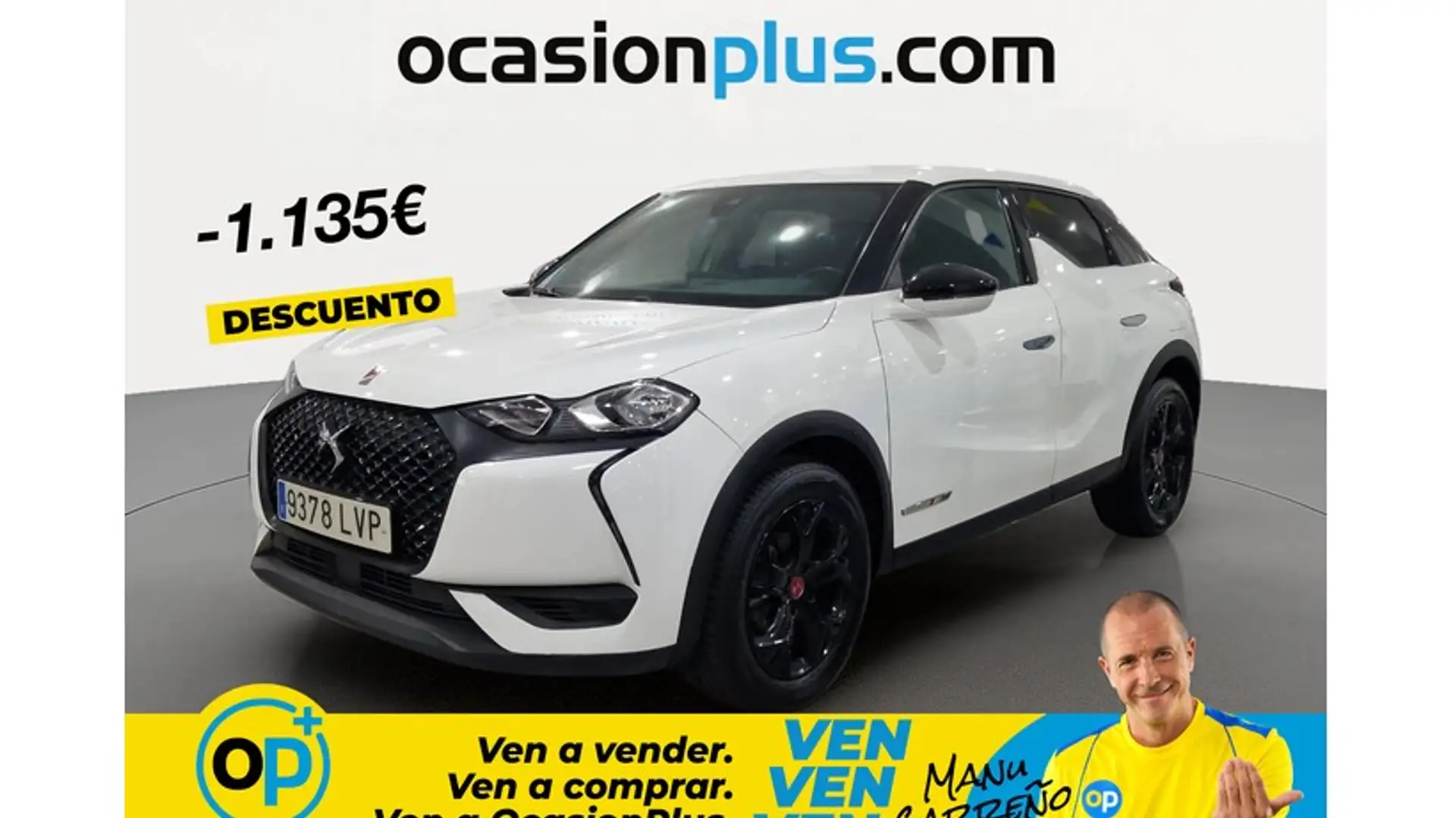 DS Automobiles DS 3 Crossback Puretech Performance Line 100 Blanco - 1
