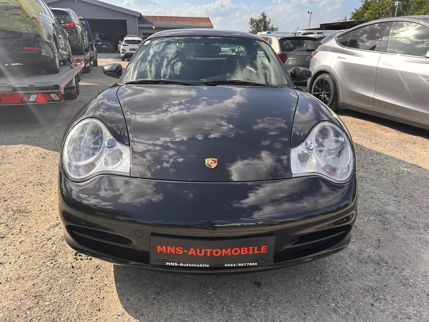 Porsche 996 Carrera 2 Cabriolet Aut Leder Navi Xenon Schwarz - 2