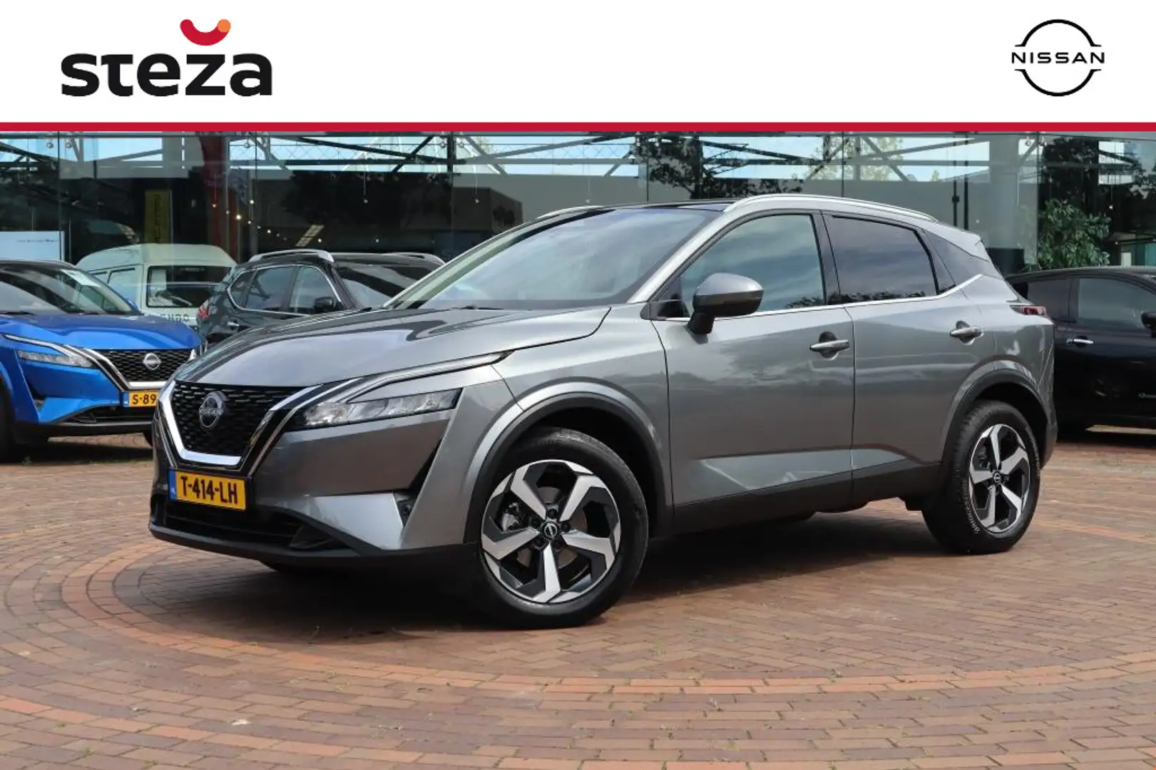 Nissan Qashqai 1.3 MHEV X-tronic N-Connecta | AUTOMAAT | 360 Came Grijs - 1