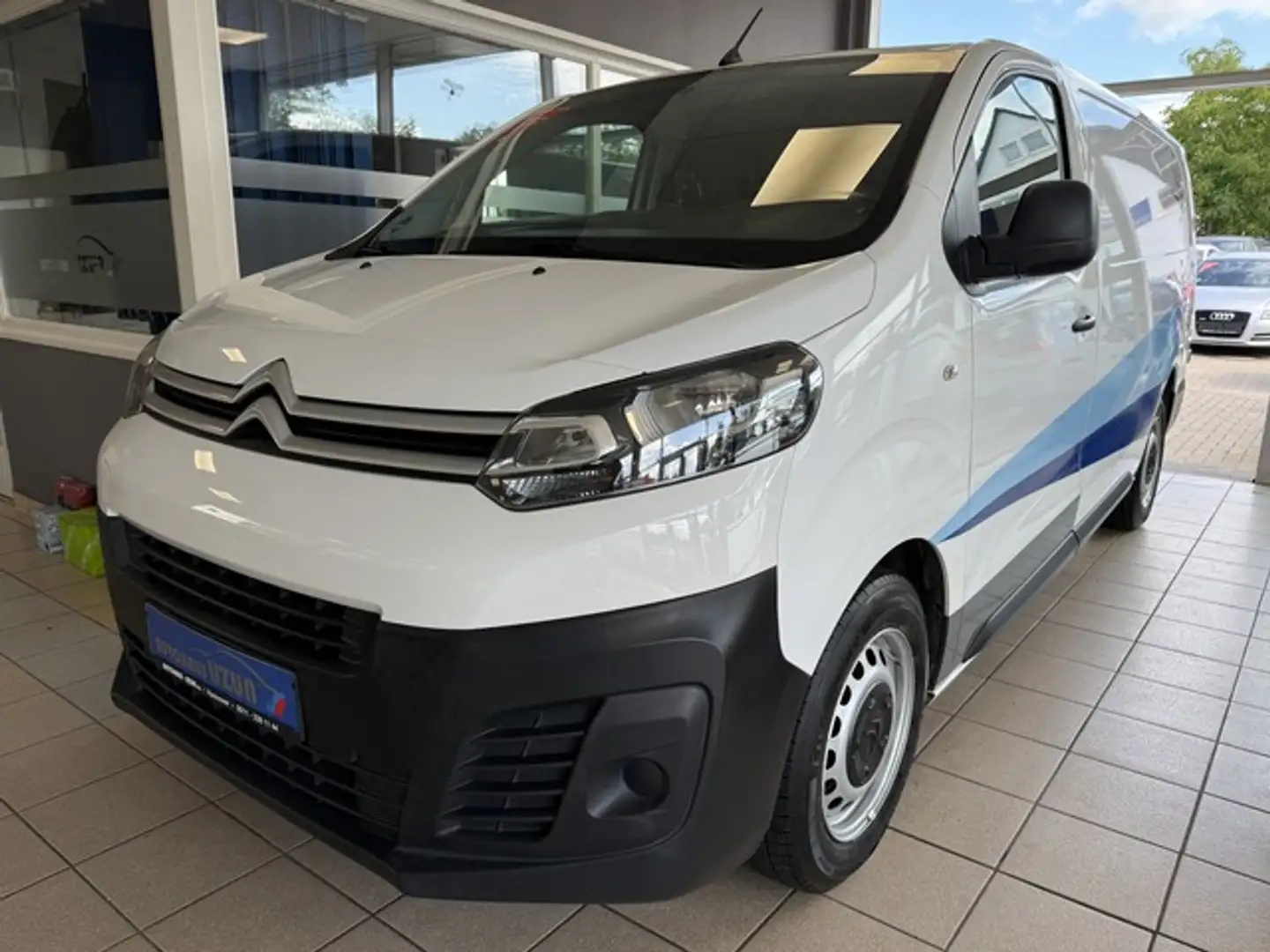 Citroen Jumpy Kasten 3 Sitzer Klima Allwetterreifen AHK Weiß - 1