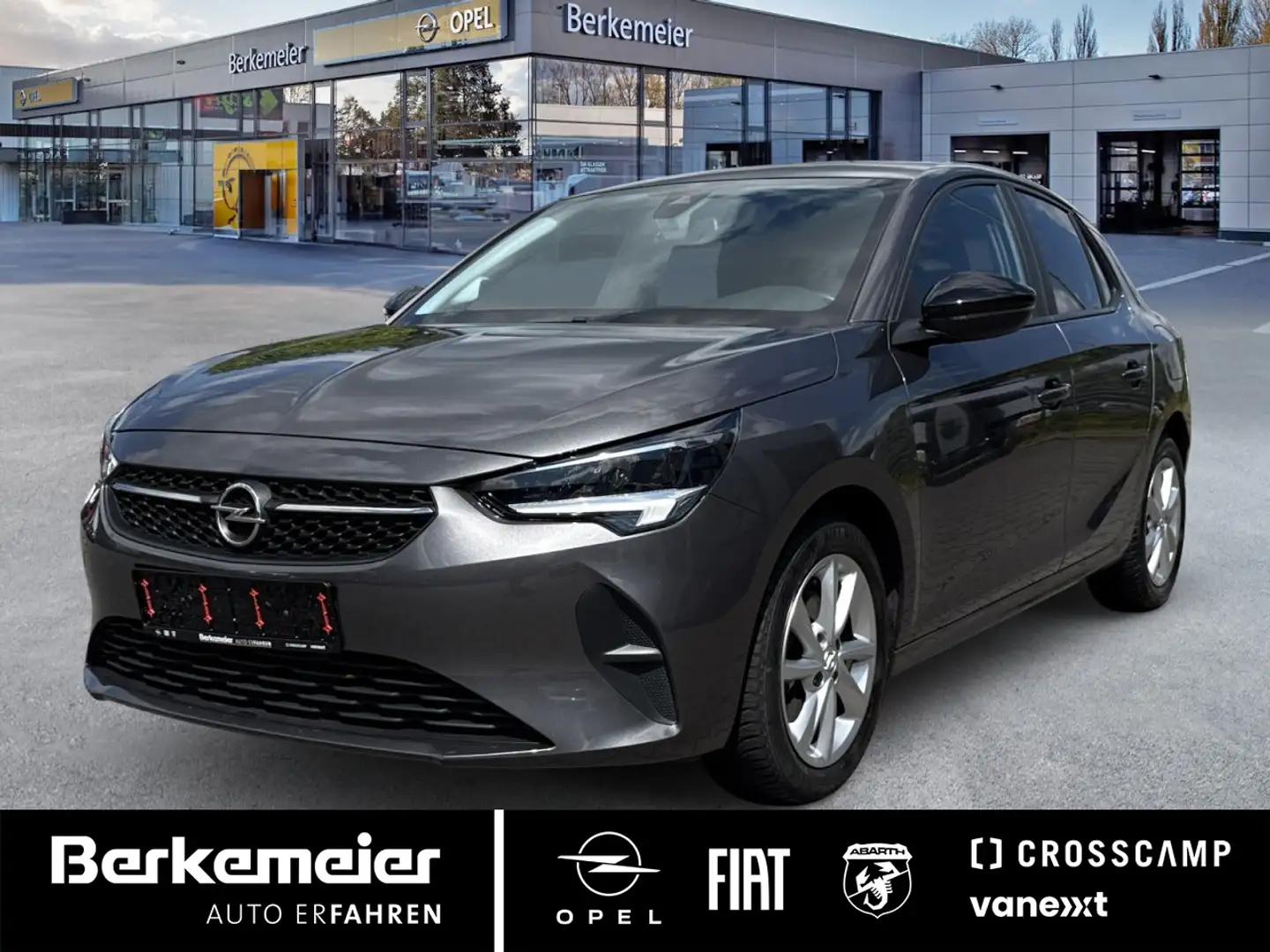 Opel Corsa F 1.2 Edition NAVI/KAMERA/SHZ/GJR Grijs - 1