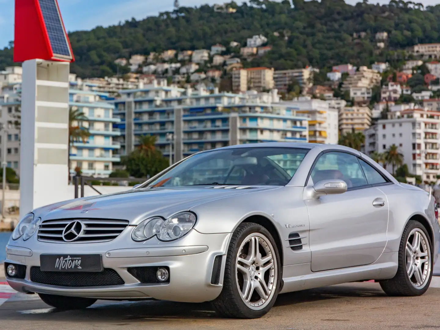 Mercedes-Benz SL 55 AMG CLASSE  ROADSTER (07/2001-01/2006)    A Argent - 2