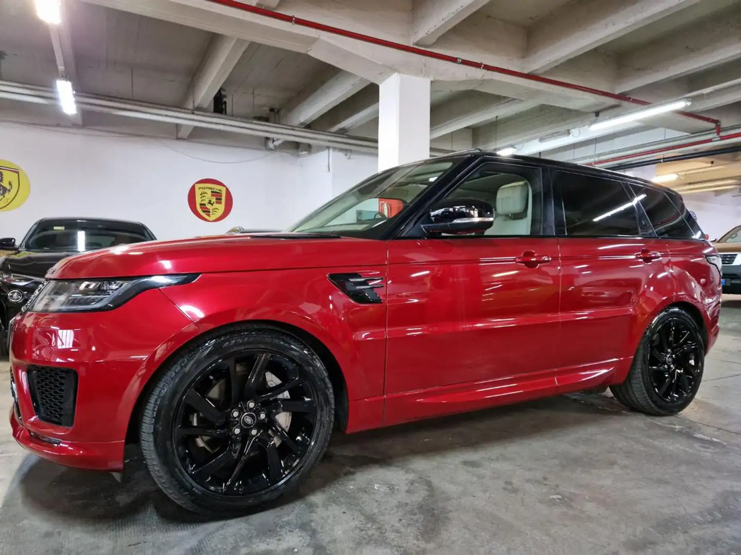 Land Rover Range Rover Sport 3000 D I6 MHEV CV.249  KM.31.500 DYNAMIC STEALTH Rosso - 1