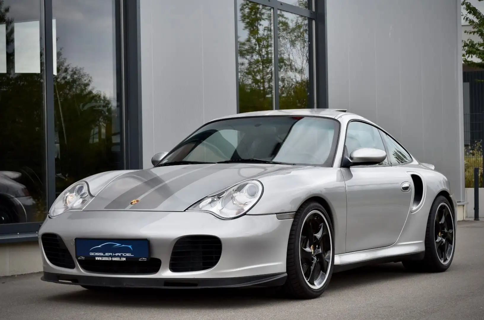 Porsche 996 TURBO NAVI DEUTSCH BOSE WALTER RÖHRL Argent - 1