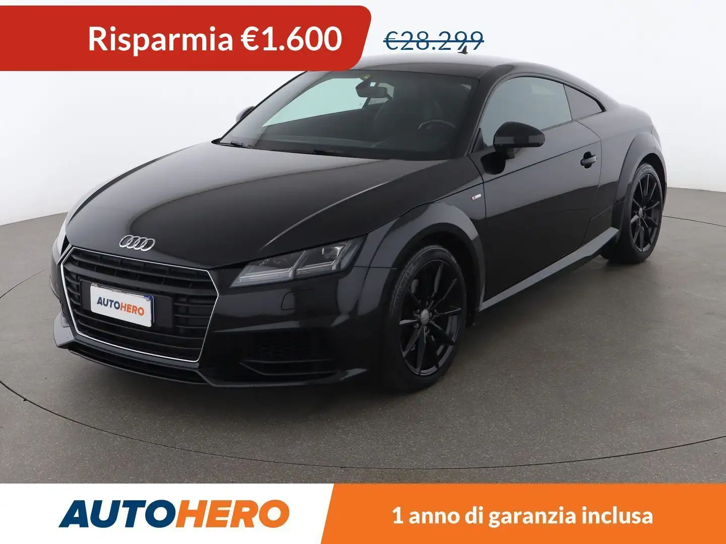 Audi TT 2.0 TDI S line Coupé  S tronic quattro Nero - 1