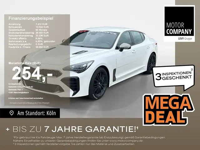 Kia Stinger 2.0 T-GDI GT-Line +Automatik+Navi+R.Kam++