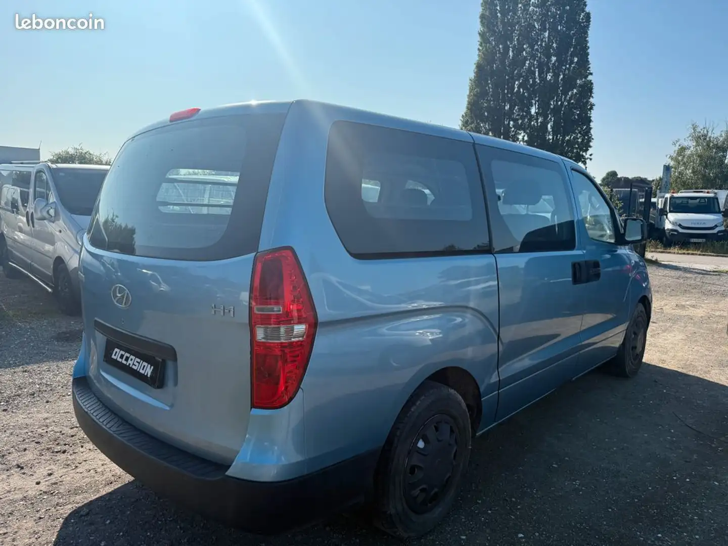 Hyundai H-1 H-1 2.5 crdi 163cv 6places Double Cabine Clim-Règu Bleu - 2