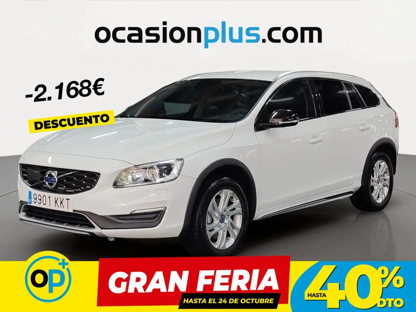 Volvo V60 Cross Country D3 Kinetic Blanco - 1
