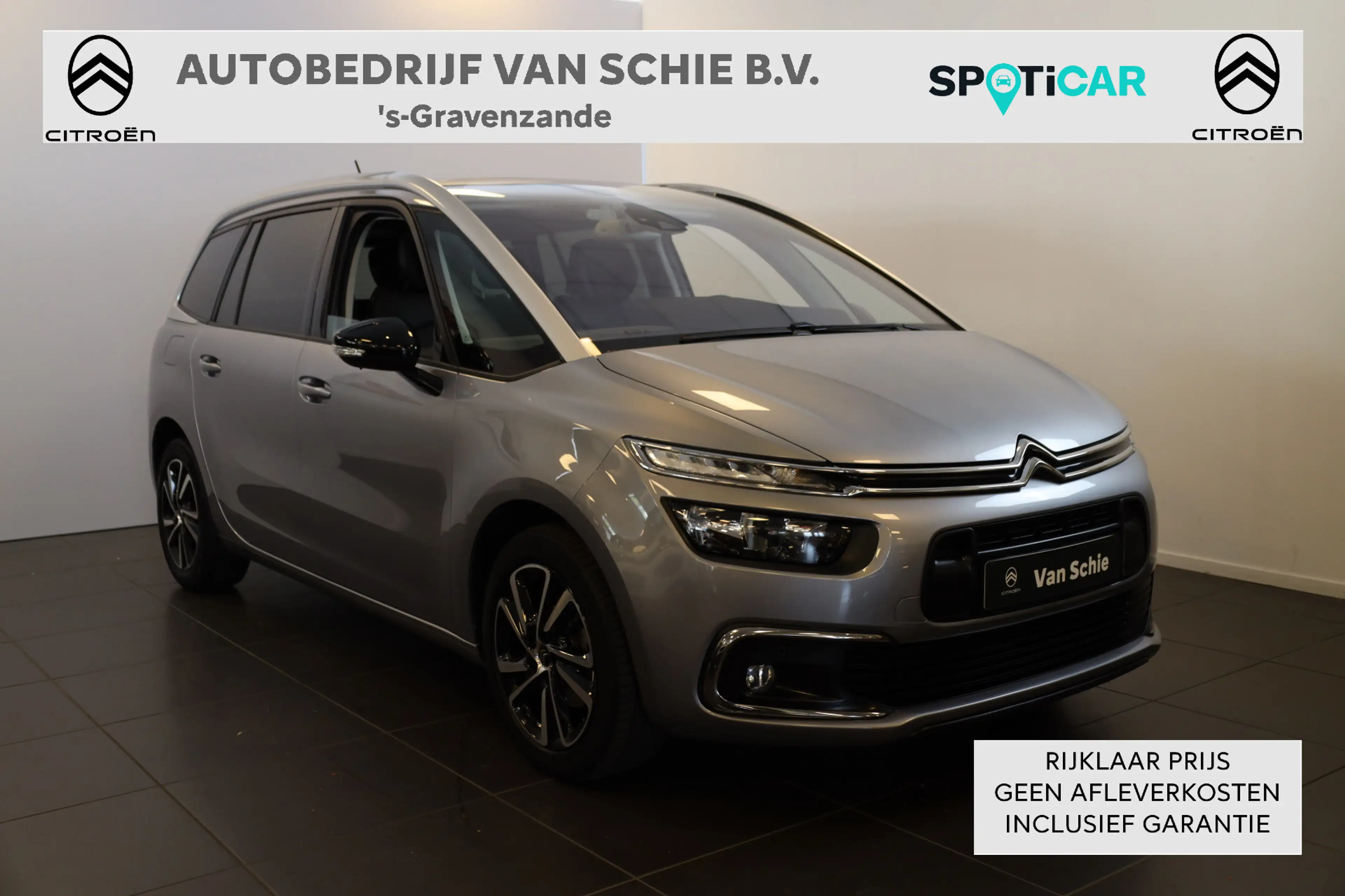 Citroen Grand C4 Picasso PT 130 Shine Automaat-8 Volleder | Stoelgeheugen |