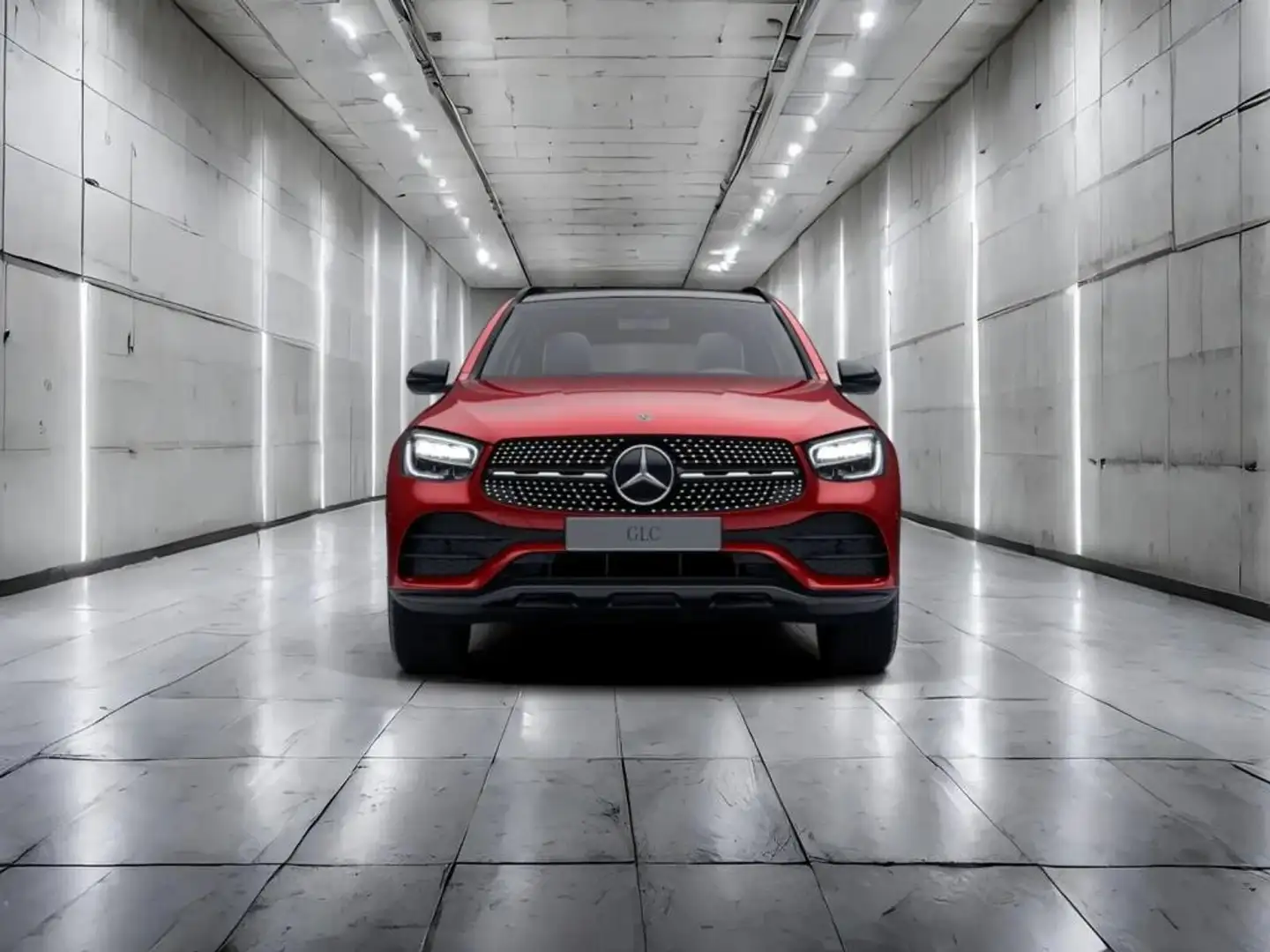 Mercedes-Benz GLC 300 de 4M AMG+PANO+AHK+DISTR.+WIDESCR.+LED+ Rouge - 2