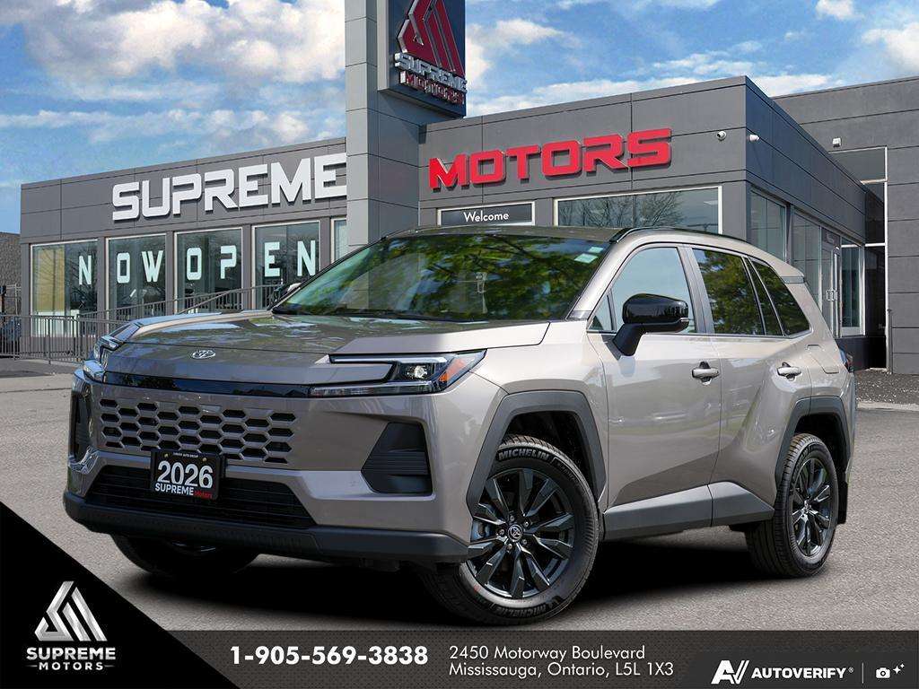 2026 Toyota RAV4 XLE / CLEAN CARFAX / LEATHER / ALLOYS /CARPLAY/BSM