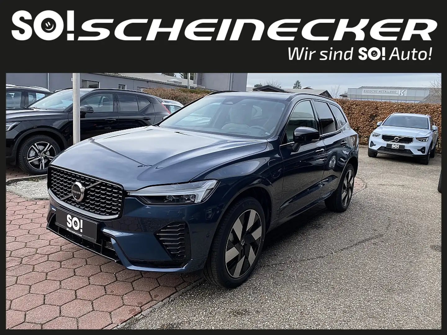 Volvo XC60 T6 AWD Recharge PHEV Ultimate Dark Geartronic Blauw - 2