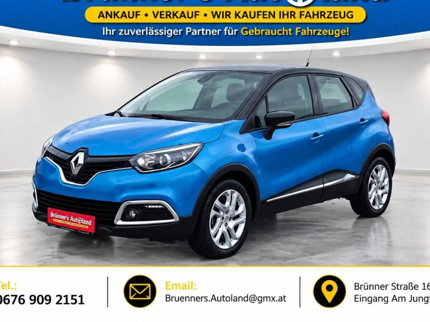 Renault Captur Intens Blau - 1