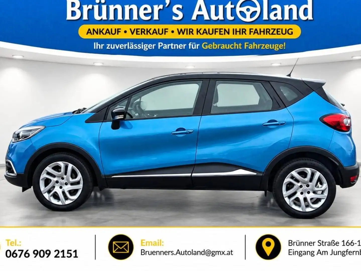 Renault Captur Intens Blau - 2