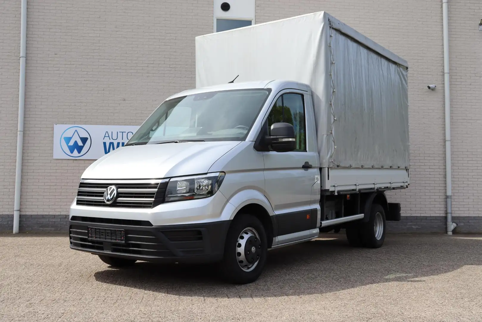 Volkswagen Crafter 50 Bakwagen Schuifzeil 3500 trekgewicht Silber - 1