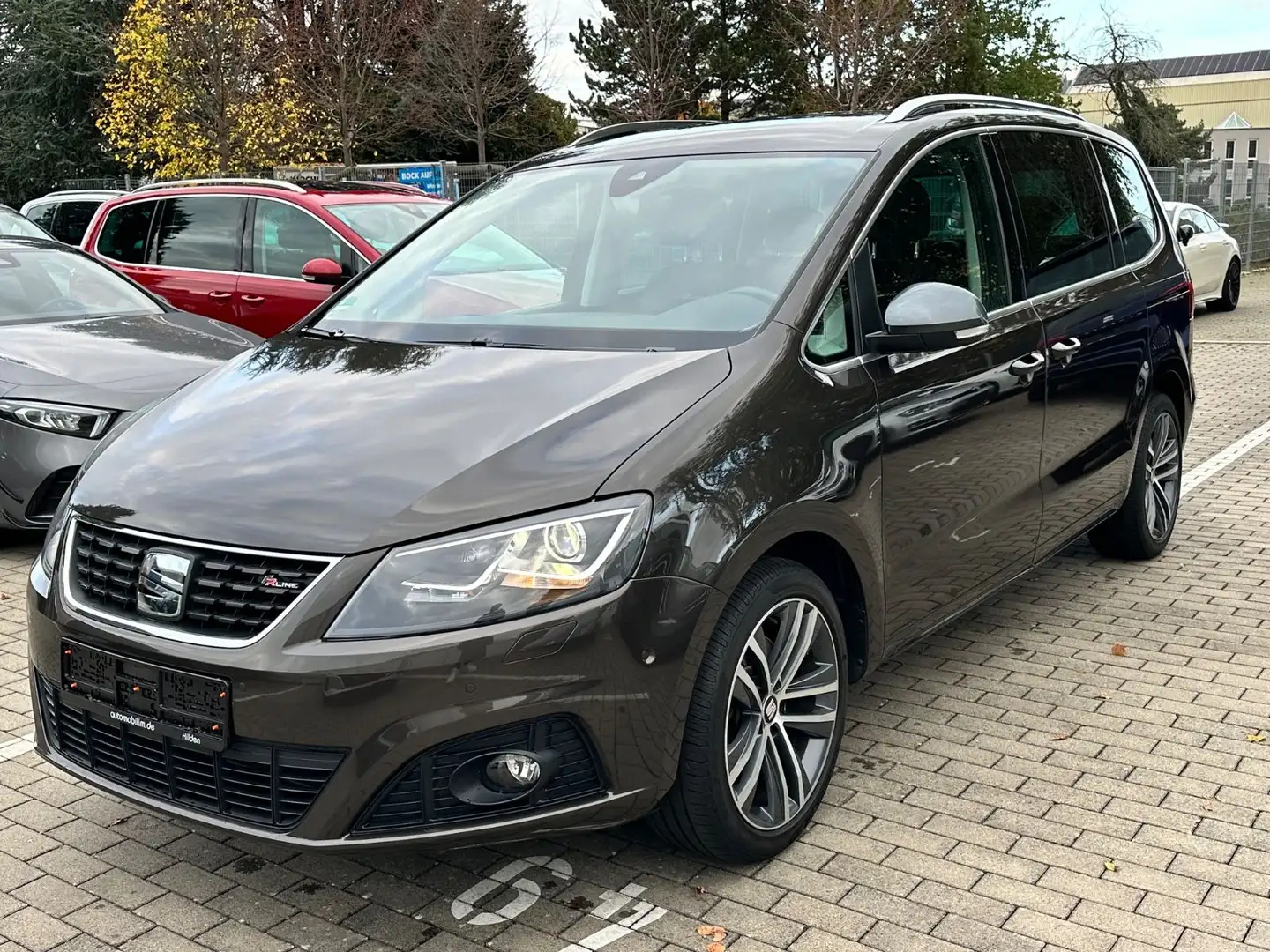 SEAT Alhambra FR Line 1.4 TSI*DSG*7-Sitz*AHK*E-Tür*AC Brun - 2