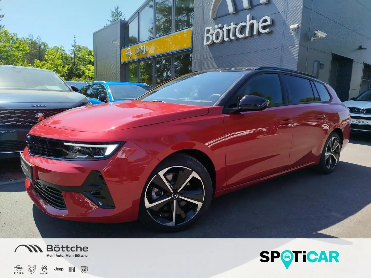 Opel Astra L ST 1.2 GS Line 48V Mild-Hybrid AHK/HUD/LED Rot - 1