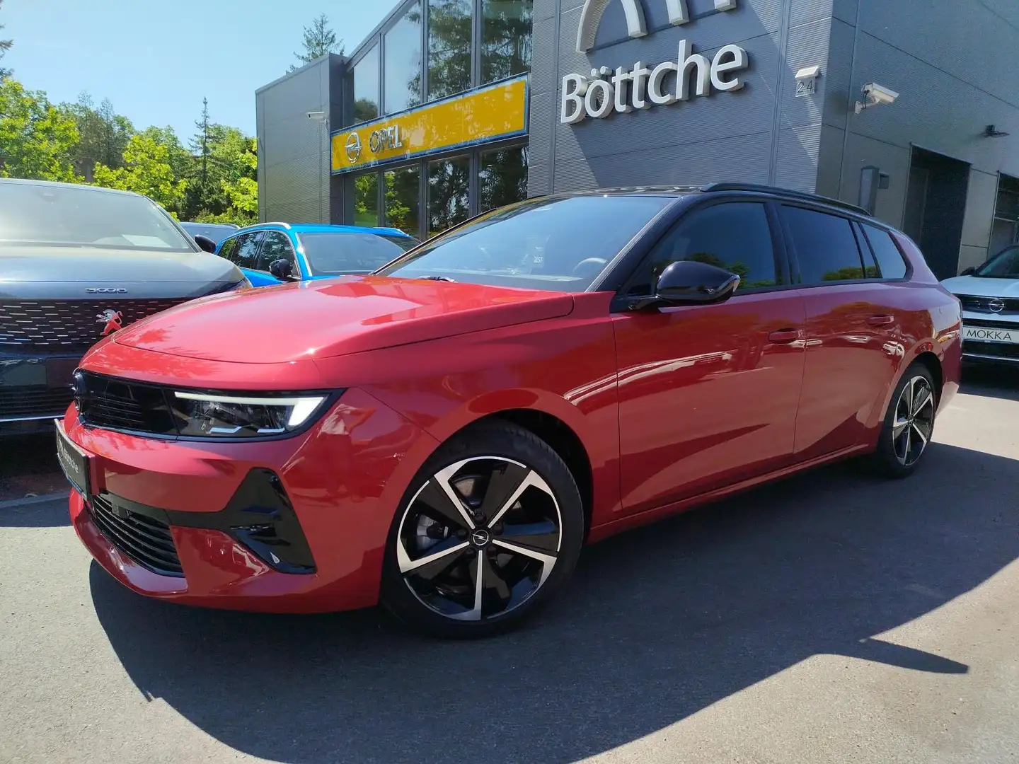 Opel Astra L ST 1.2 GS Line 48V Mild-Hybrid AHK/HUD/LED Rot - 2