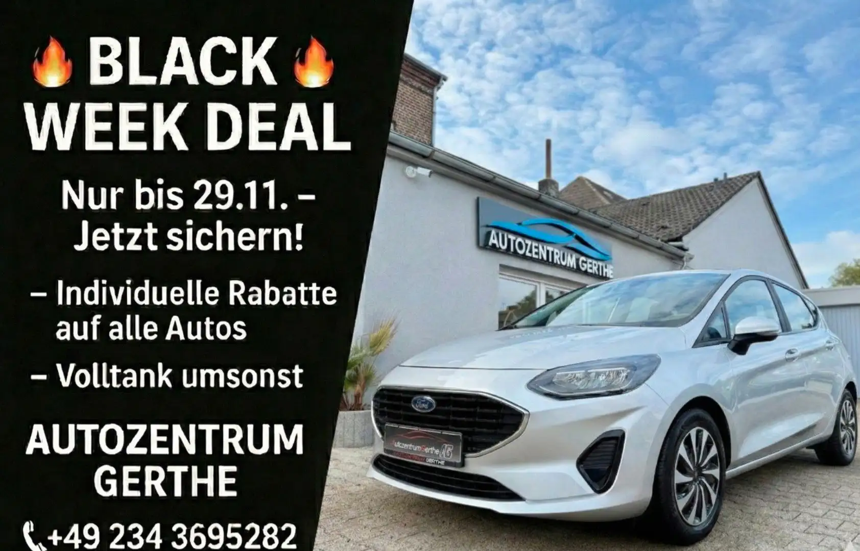 Ford Fiesta Cool & Connect *Automatik*CarPlay*1.Hand* Grau - 1