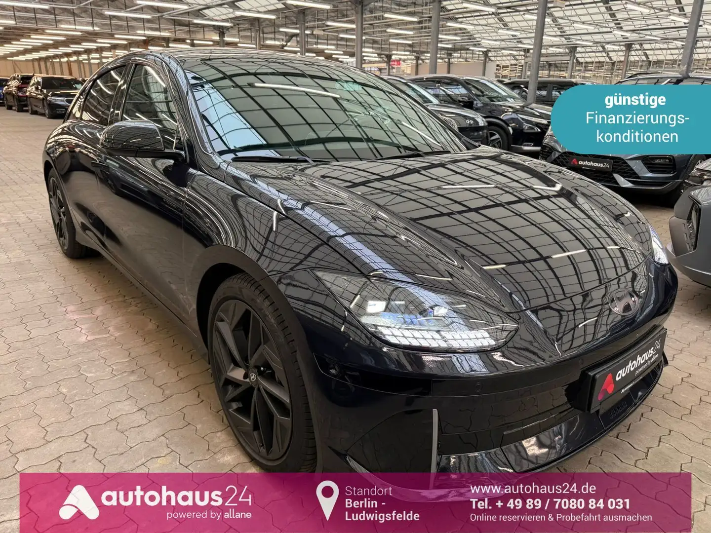 Hyundai IONIQ 6 First Edition 4WD|77,4 kWh|BOSE|ACC Blau - 1