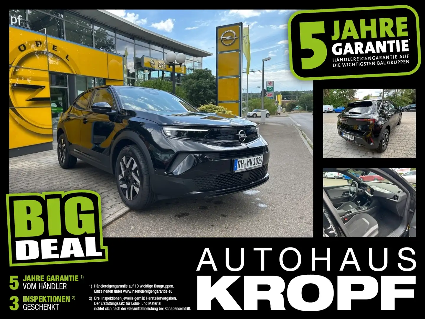 Opel Mokka 1.2 Turbo Elegance KAM LED W-Paket ab2,99% Schwarz - 1