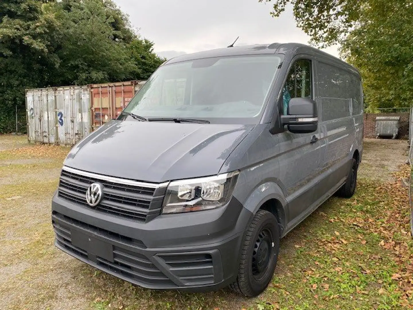 Volkswagen Crafter Kasten MR App GJR AHK 3.Sitzer Grau - 1