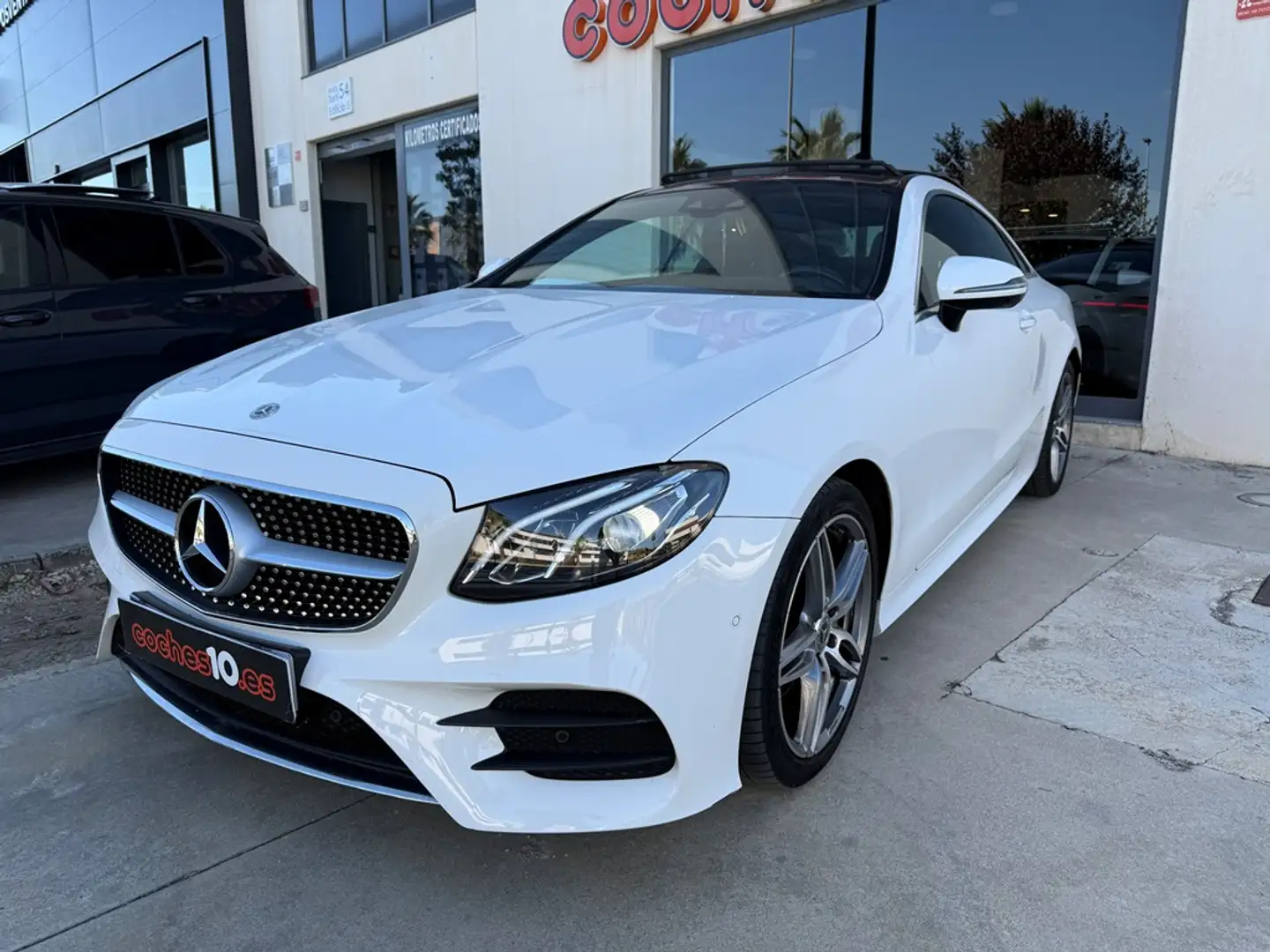 Mercedes-Benz E 220 Coupé 220d 9G-Tronic Blanco - 2