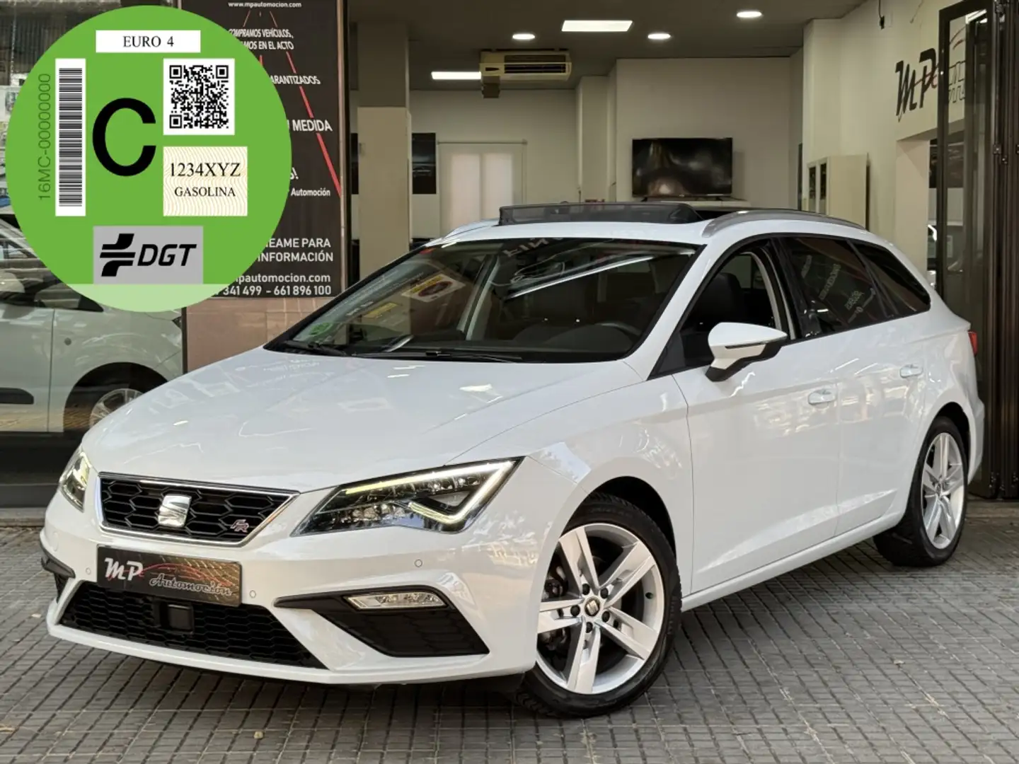 SEAT Leon ST 1.5 EcoTSI S&S FR Fast Edition DSG7 150 Blanco - 1