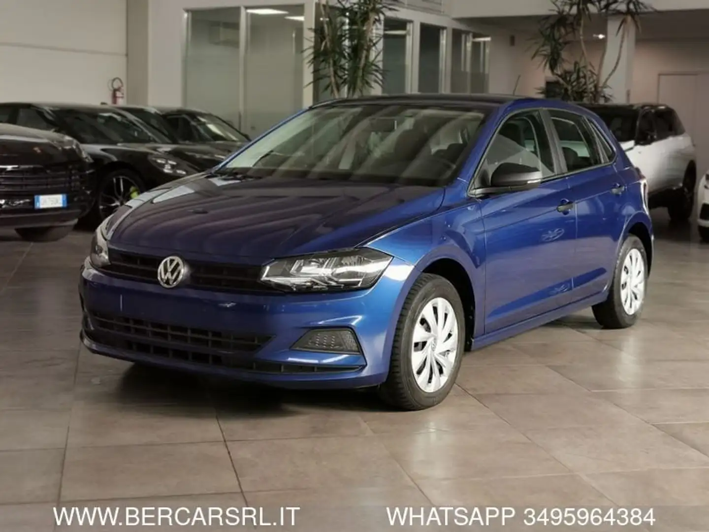 Volkswagen Polo 1.0 TSI 5p. Comfortline BlueMotion Technology Modrá - 2