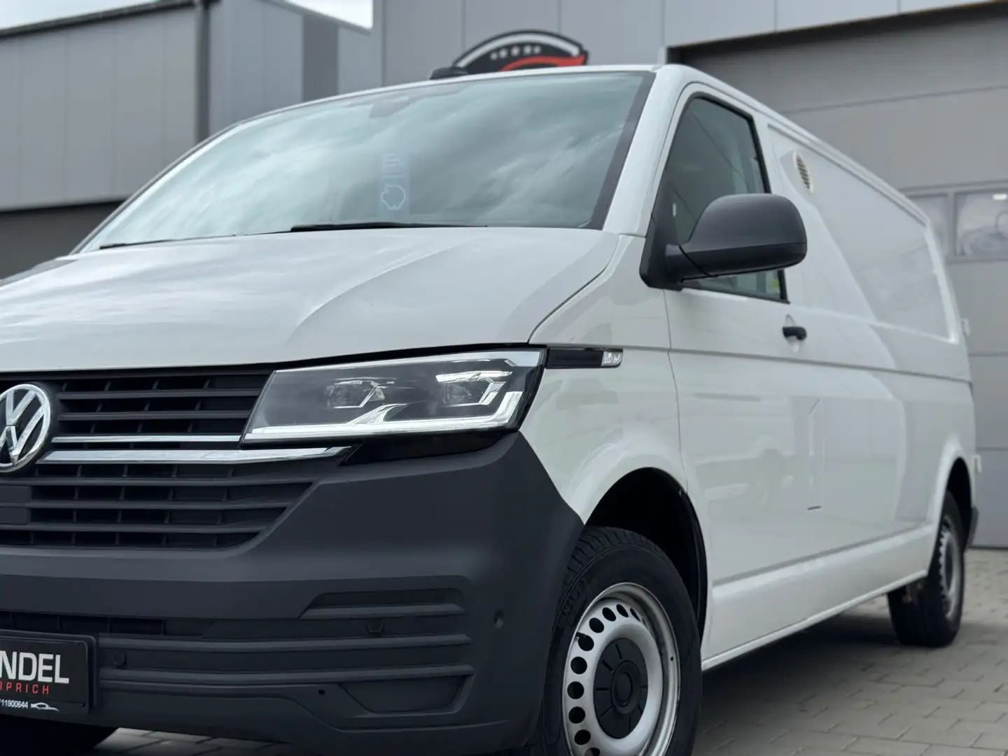Volkswagen T6 Transporter T6.1 2.0TDI DSG Transporter LANG*ACC*LED*Stand-H Blanco - 2
