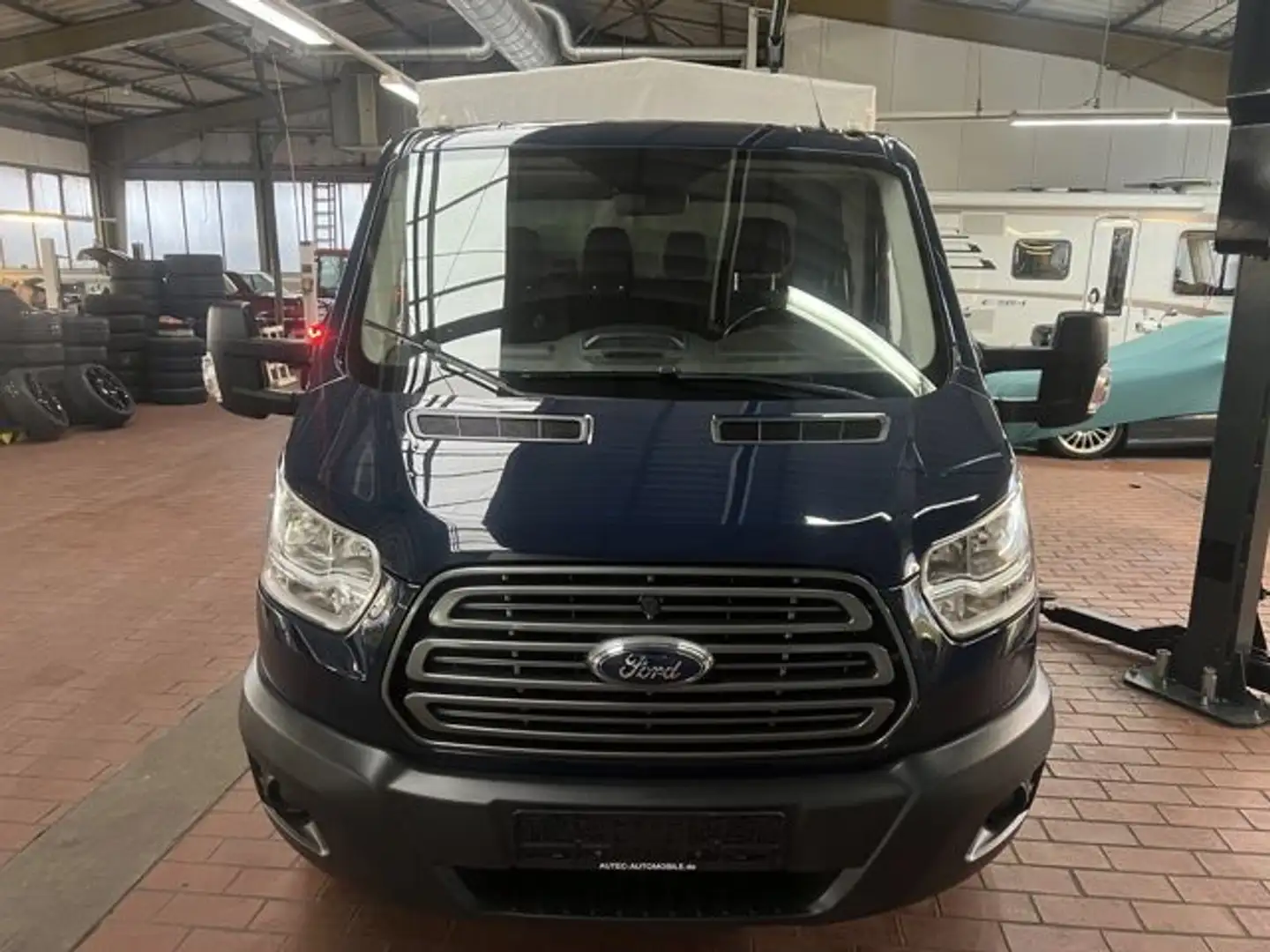 Ford Transit Pritsche Blau - 2