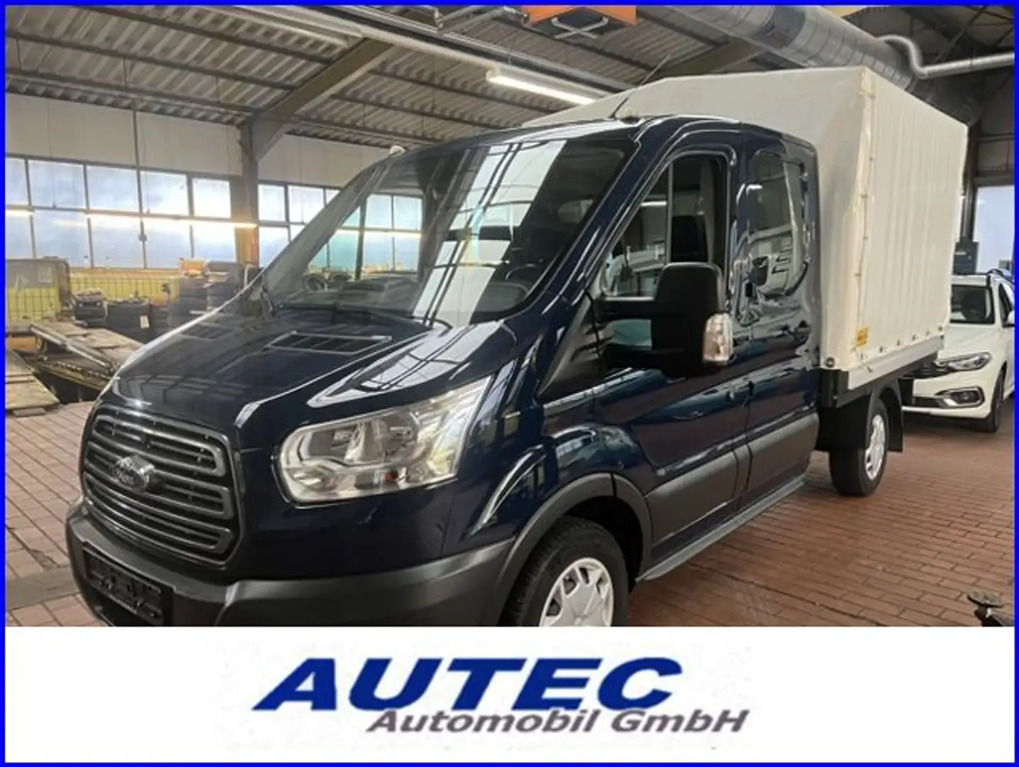 Ford Transit Pritsche Bleu - 1