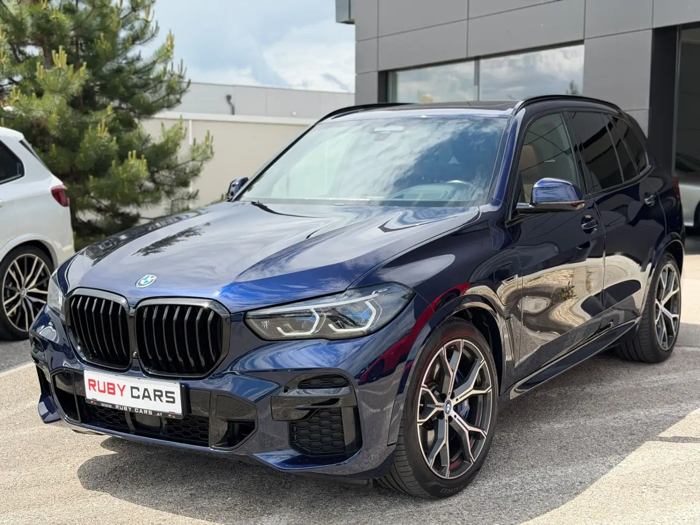 BMW X5 xDrive45e PHEV Aut. M Sport Individual B&W Sky Lo Blau - 1