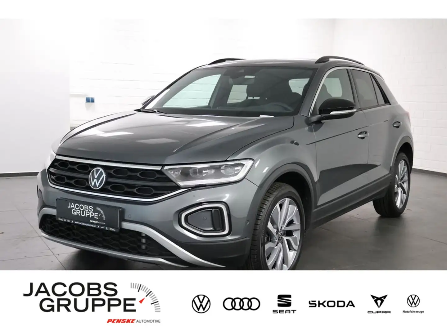 Volkswagen T-Roc 1.5 TSI Goal DSG,Navi,LED,RFK Grau - 1