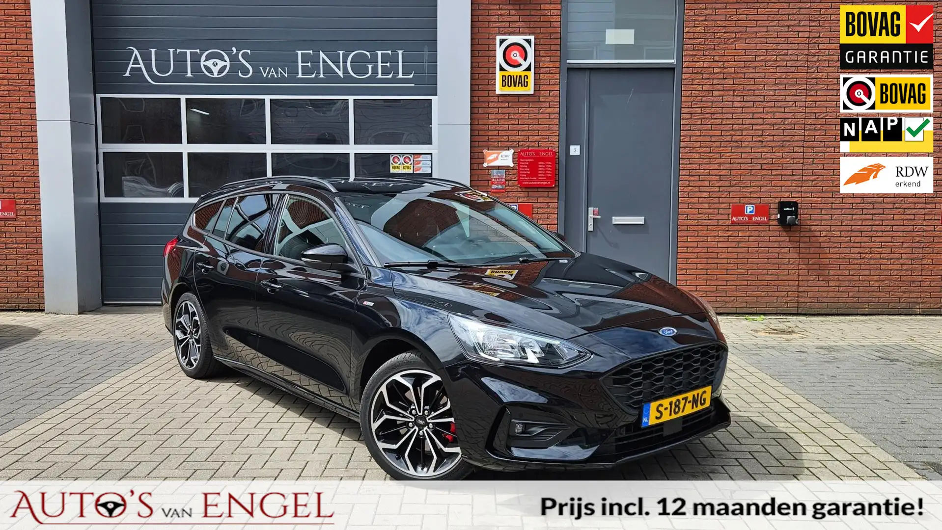 Ford Focus Wagon 1.0 EcoBoost Hybrid ST Line X Business/Garan Noir - 1