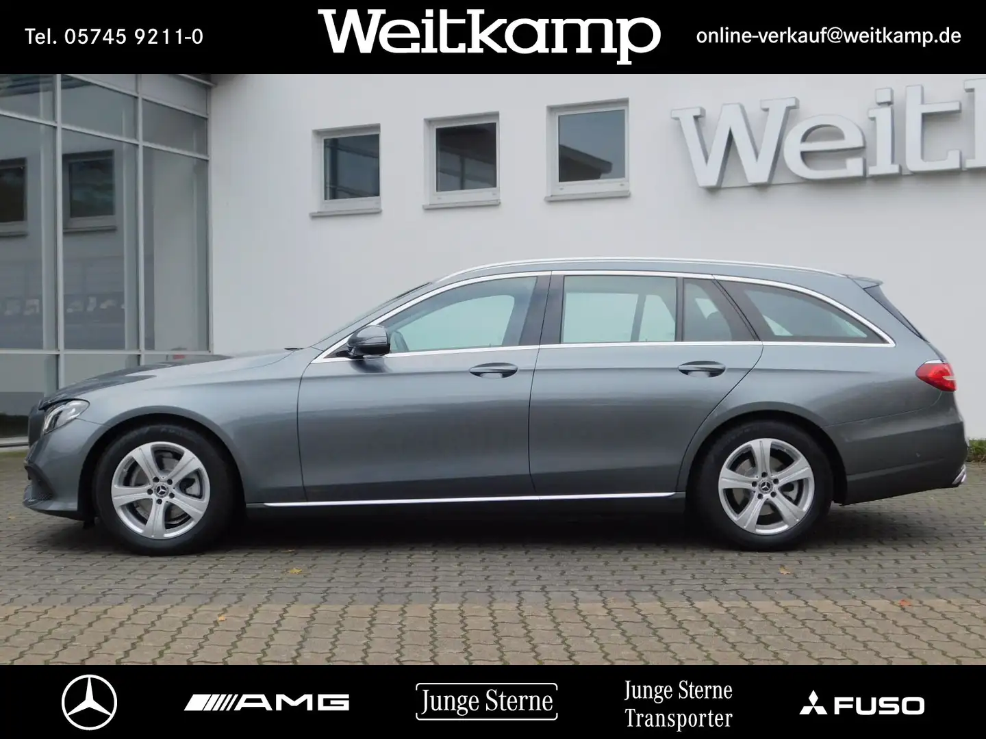 Mercedes-Benz E 200 E 200 T Avantgarde+LED+Navi+Kamera+el.Klappe Klima Gris - 2