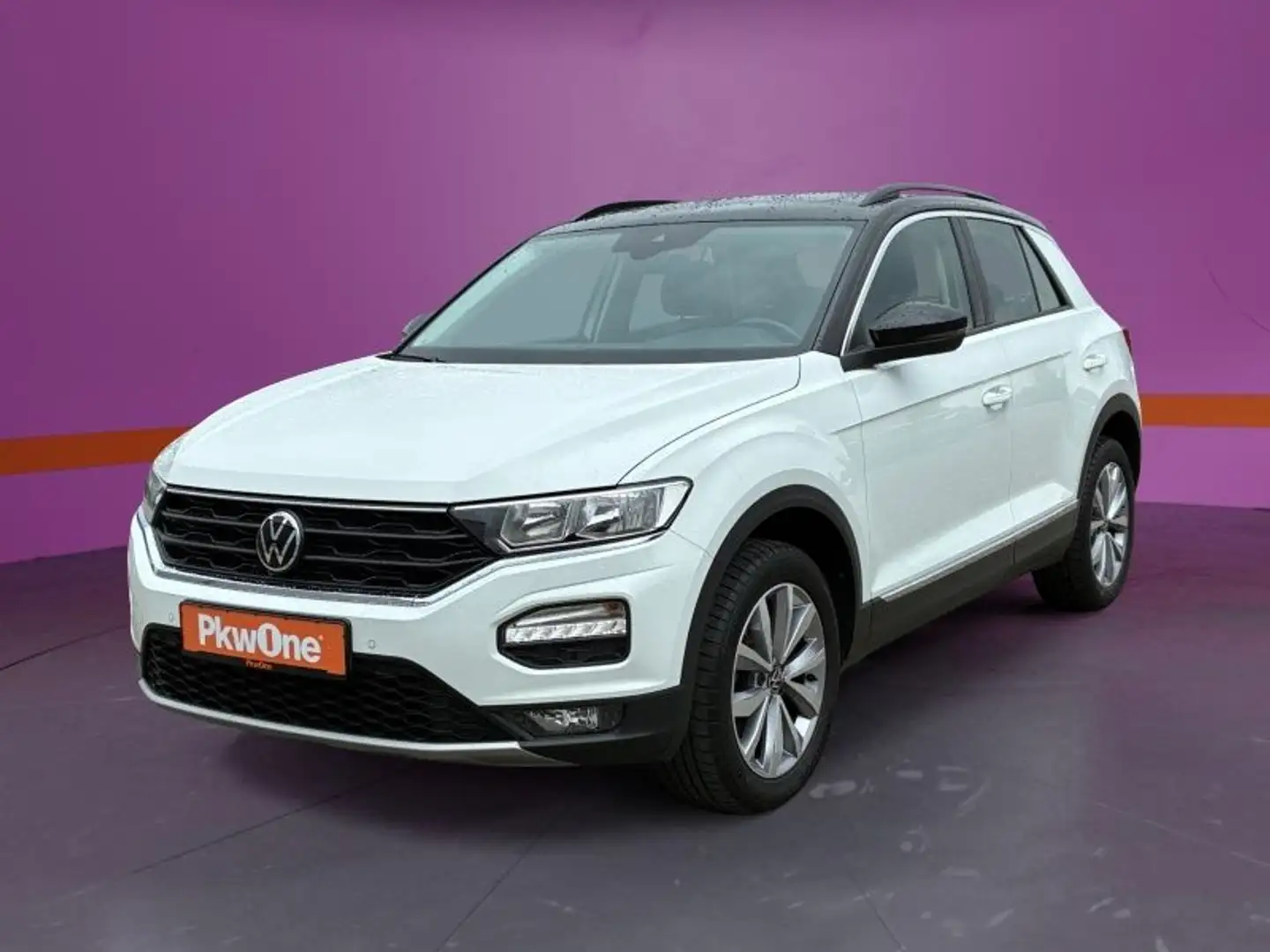 Volkswagen T-Roc Style 2.0 TDI *Pano *Navi *ACC Weiß - 1