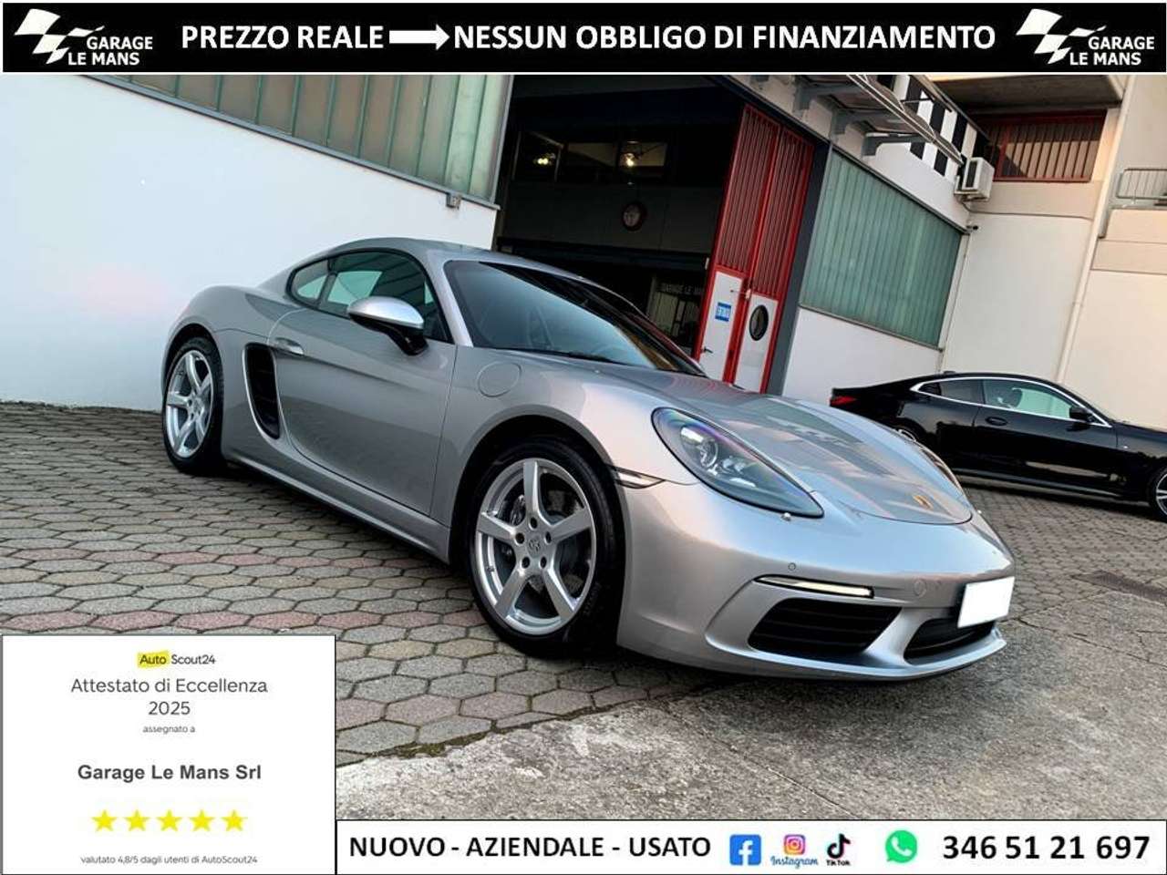 Porsche 718 CAYMAN 2.0 300CV PDK CARPLAY LED CRUISE PDC