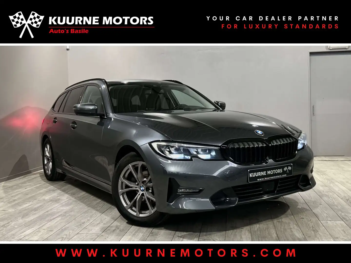 BMW 318 dA Touring Alu17\/Acc/Led/SportZet *1j garantie* Grau - 1