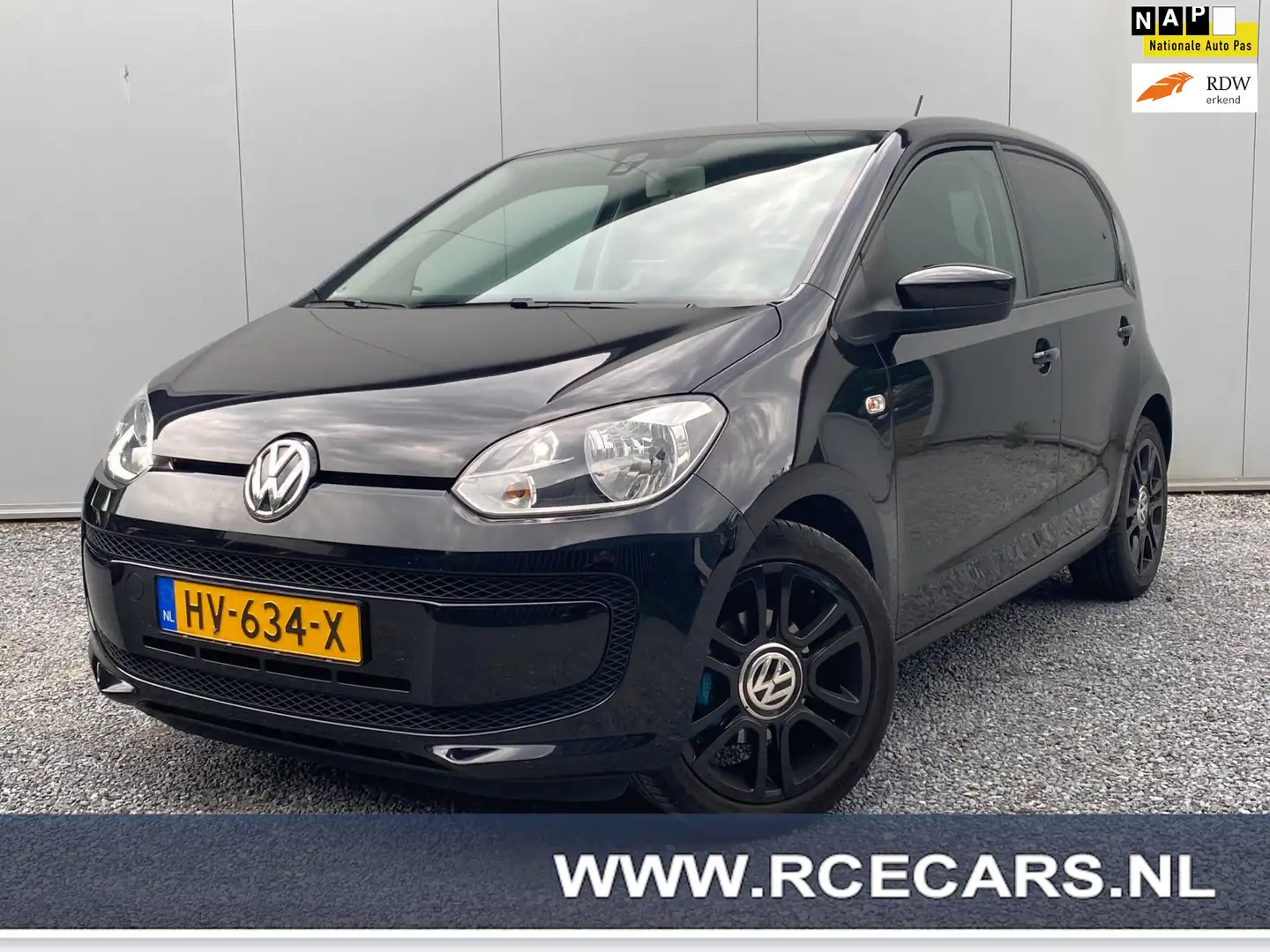 Volkswagen up! 1.0 move up! BlueMotion| Cruise|Navi|PDC| N.A.P | Zwart - 1