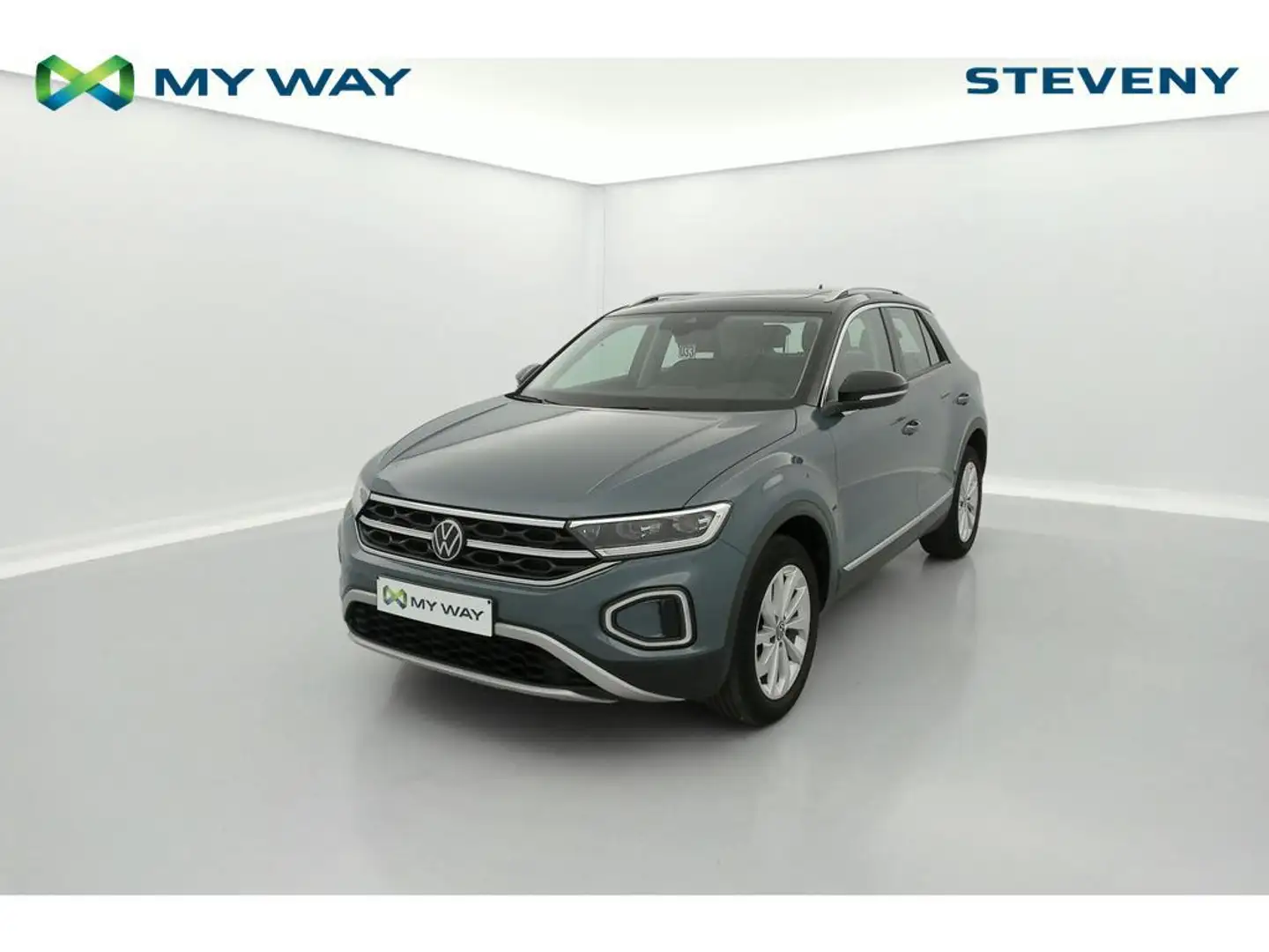 Volkswagen T-Roc T-Roc Style Business 1.5 TSI OPF 110 kW (150 ch) 7 Gris - 1