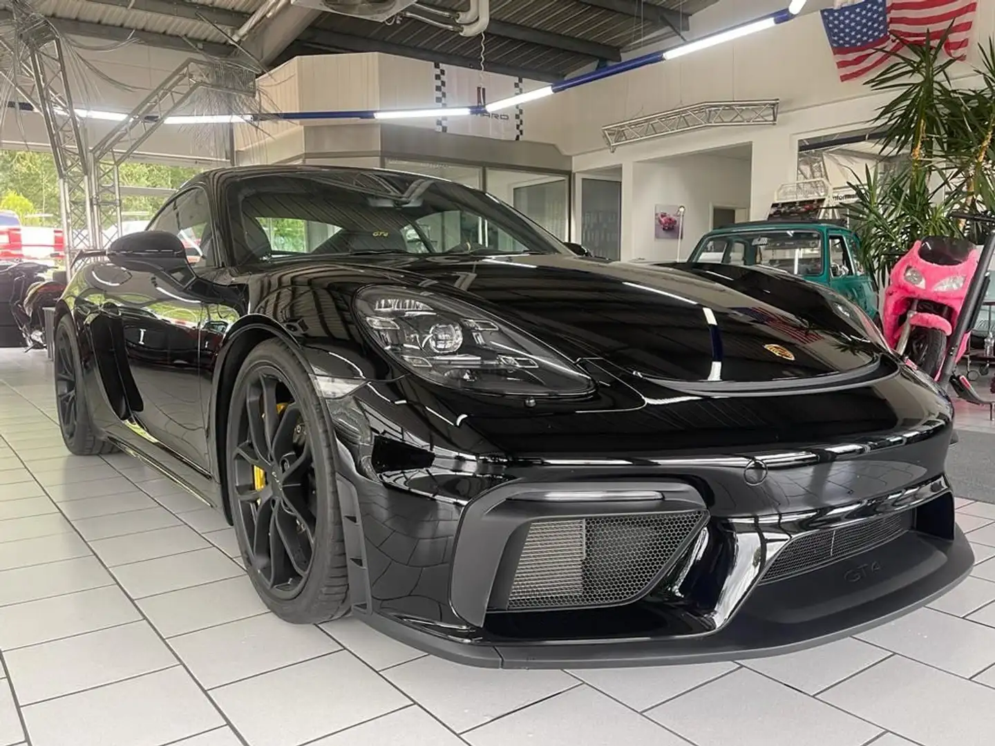 Porsche Cayman 718 GT4 PCCB Clubsport Sportabgas LED Noir - 1