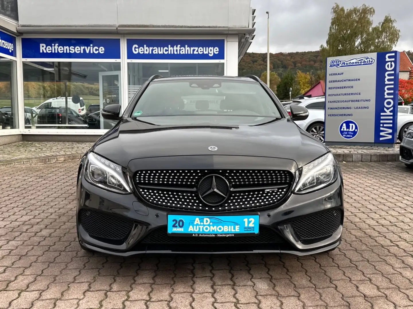 Mercedes-Benz C 43 AMG 4 Matic T Pano/Performance/Head-up Schwarz - 2