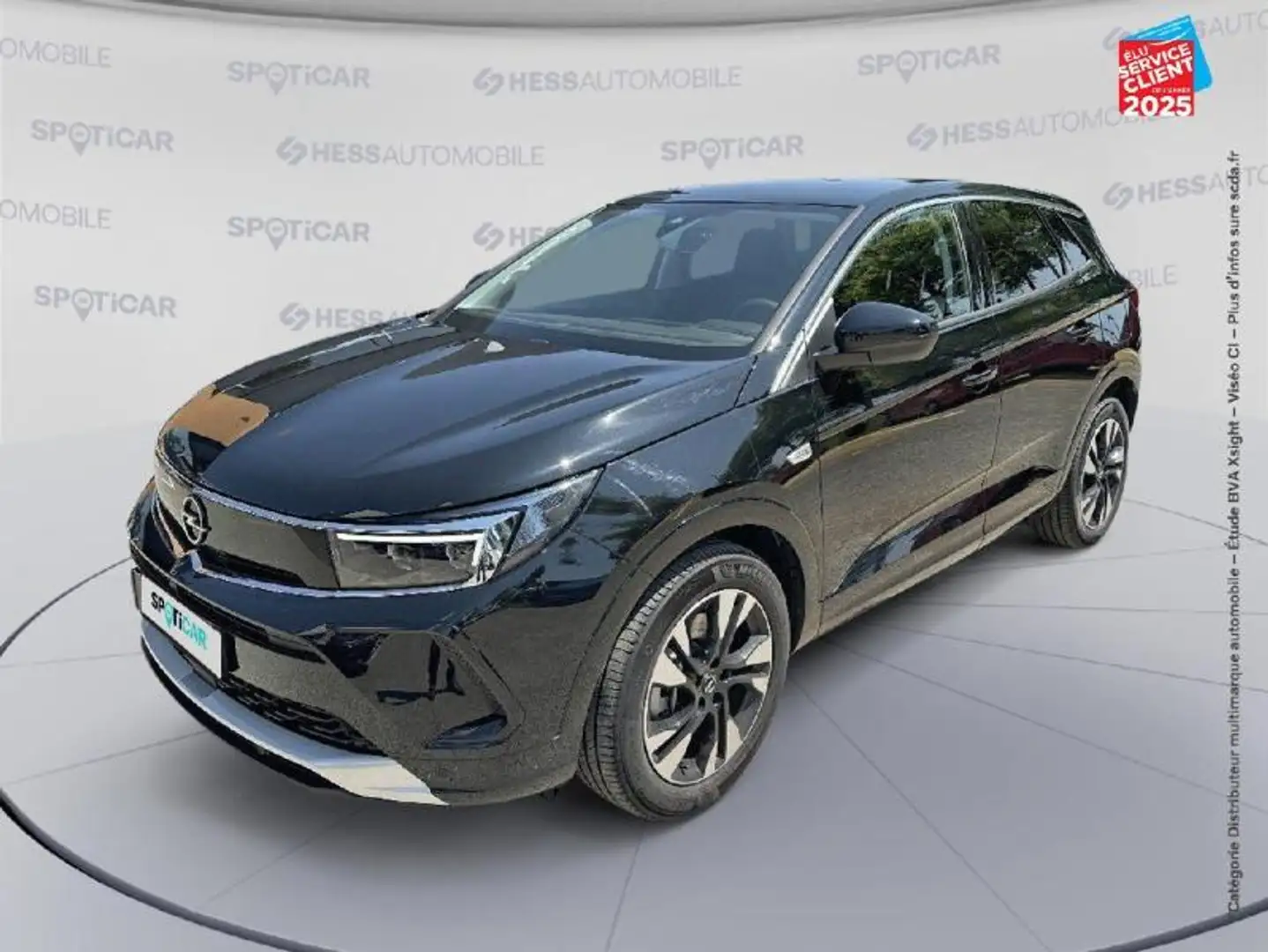 Opel Grandland 1.6 Turbo 225ch Hybride Elegance Business MY23 Noir - 1