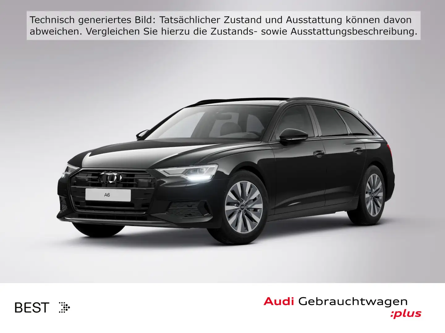 Audi A6 sport 40 TDI AHK*Pano*Kamera*Tour Schwarz - 1