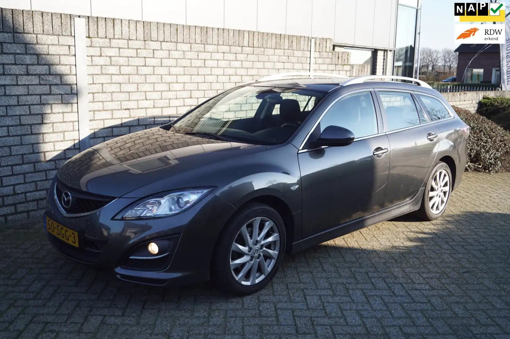 Mazda 6 Sportbreak 2.0 Business+ Navi Clima Cruise 4x Elek Gris - 1