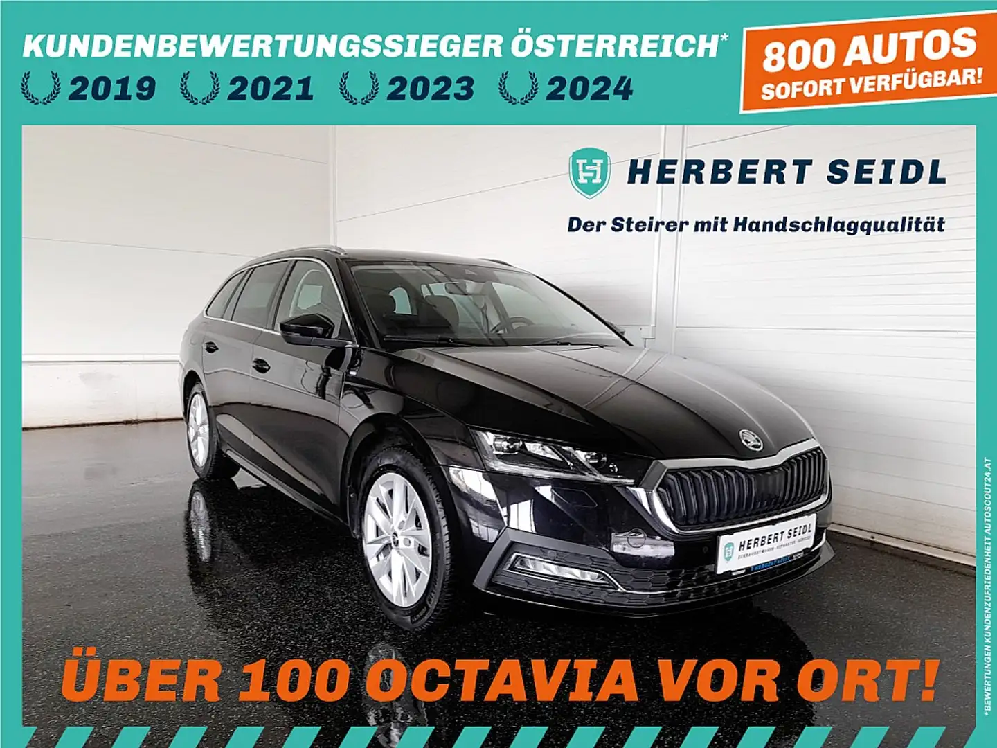 Skoda Octavia Combi Stlye 2,0 TDI DSG * MATRIX-LED / HEAD-UP ... Schwarz - 1