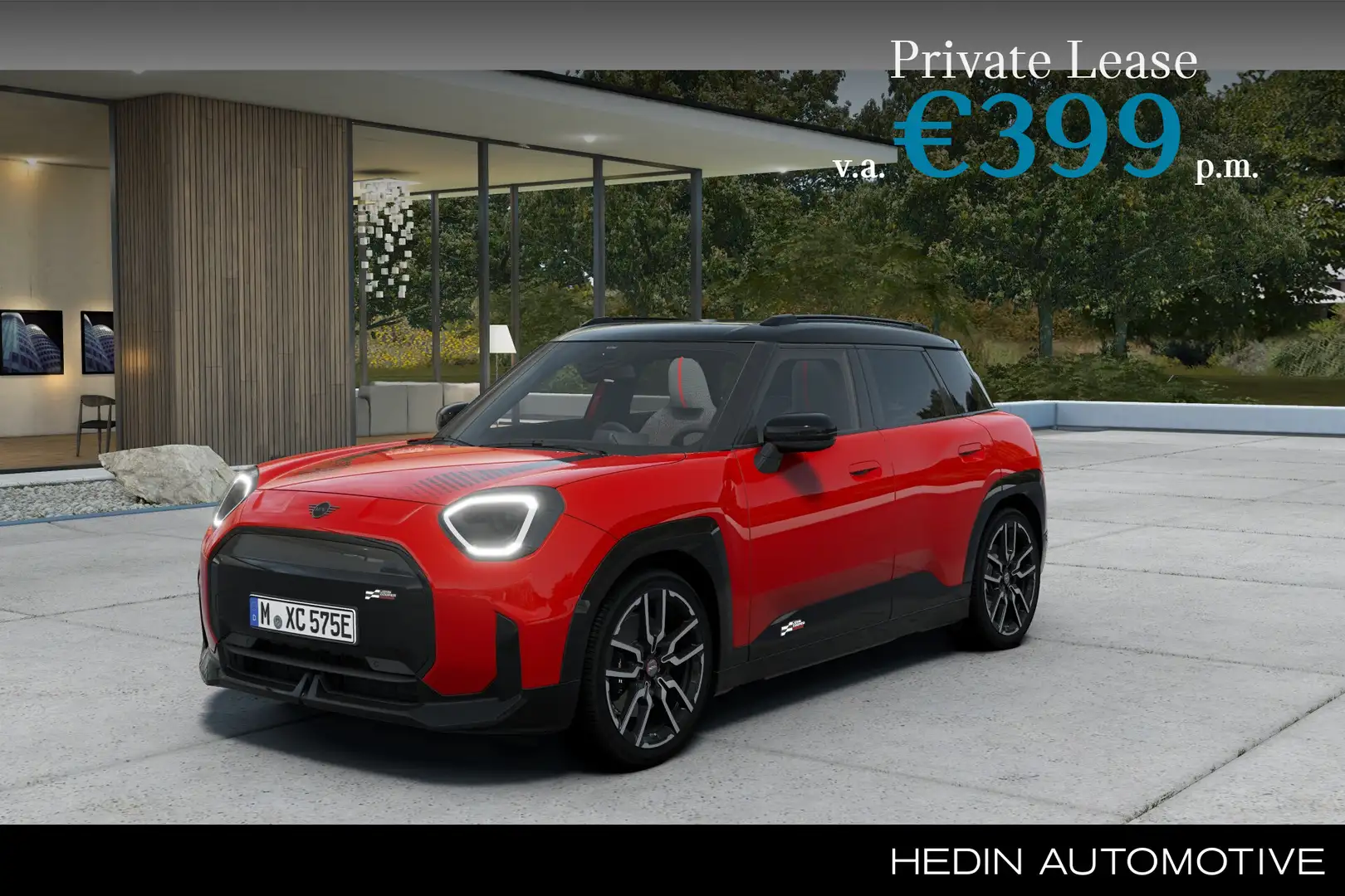 MINI Aceman Mini E John Cooper Works M 42.5 kWh seaf Rouge - 1