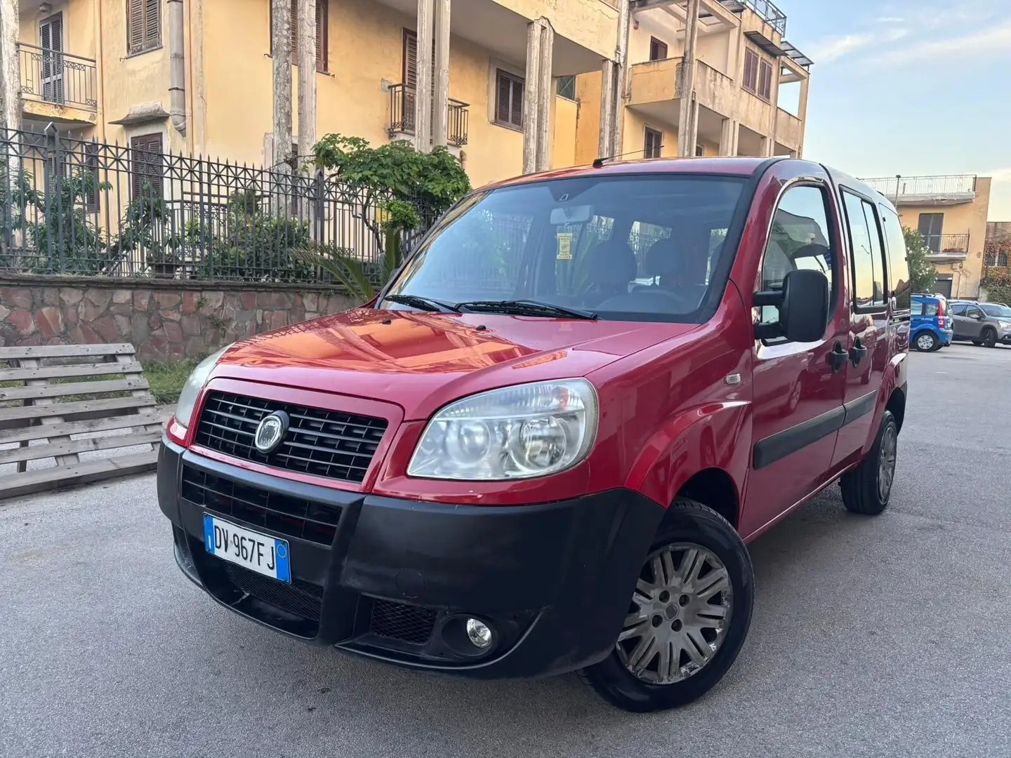 Fiat Doblo Doblò 1.6 16V Natural Power Active Rosso - 1
